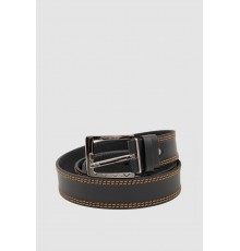 Ремень мужской, цвет черно-бежевый, 196R40U1W4-1