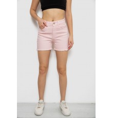Шорти жіночі джинсові, колір пудровий, 182R1491