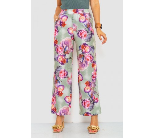 Штани жіночі, колір оливковий, 172R073