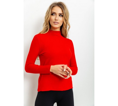 Гольф трикотажний жіночий, колір червоний, 131R152034