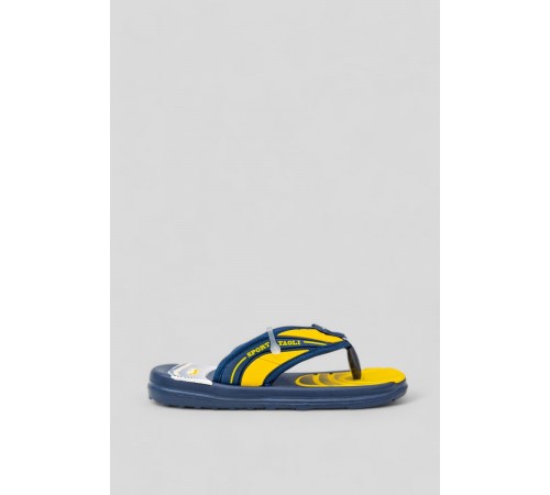 В'єтнамки дитячі, колір ультрамарин-жовтий, 243R9037B-18