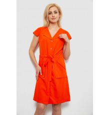 Сукня софт однотонна, колір помаранчевий, 230R028