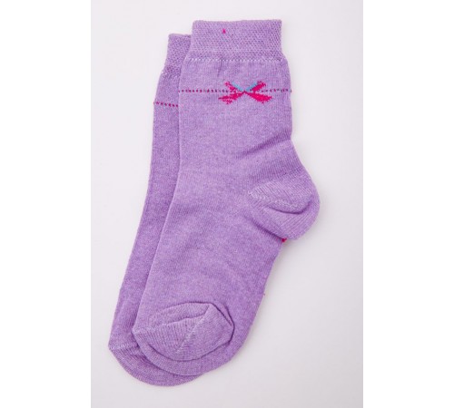 Дитячі шкарпетки для дівчаток, бузкового кольору, 167R620