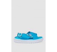 Детсике босоножки для девочек, цвет бирюзовый, 243R8434-2