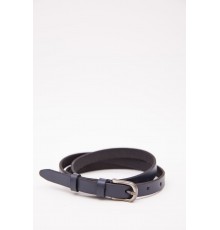 Жіночий ремінь зі штучної шкіри, синього кольору, 196R15Y0W11-1 Жіночий ремінь зі штучної шкіри, синього кольору, 196R15Y0W11-1