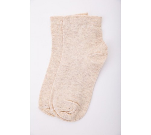 Дитячі однотонні шкарпетки, бежевого кольору, 167R603