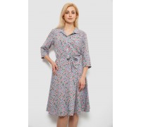 Сукня софт c квітковим принтом, колір джинс, 230R040-10