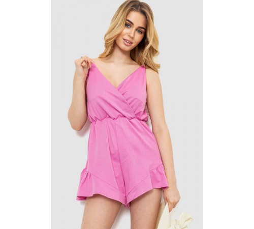 Комбінезон жіночий однотонний 204R0060, колір Рожевий