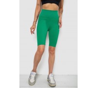 Велотреки жіночі в рубчик, колір зелений, 238R355