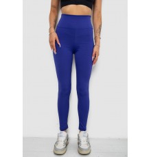 Лосини однотонні в рубчик, колір фіолетовий, 238R606