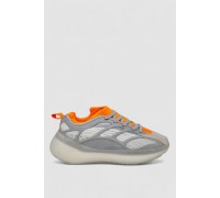 Кроссовки мужские, цвет серо-оранжевый, 248RCX600