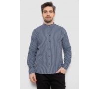 Рубашка мужская в полоску, цвет синий, 186R2091