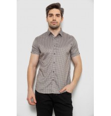 Рубашка мужская с принтом, цвет мокко, 186R6918