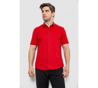 Чоловіча сорочка з принтом, колір червоний, 186R7128