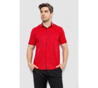 Мужская рубашка с принтом, цвет красный, 186R7142