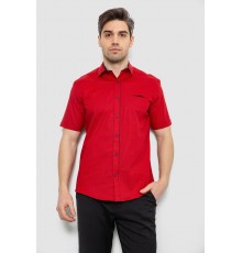 Рубашка мужская с принтом, цвет красный, 186R7302