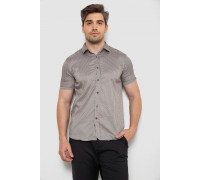 Рубашка мужская с принтом, цвет бежевый, 214R6917-5