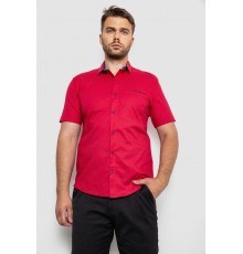 Рубашка мужская с принтом, цвет красный, 214R7143 Рубашка мужская с принтом, цвет красный, 214R7143