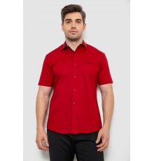 Рубашка мужская, цвет бордовый, 214R7325