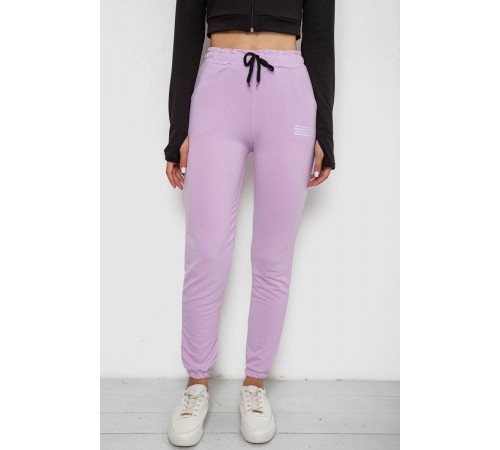 Спортивні штани жіночі, колір бузковий, 238R5052-1