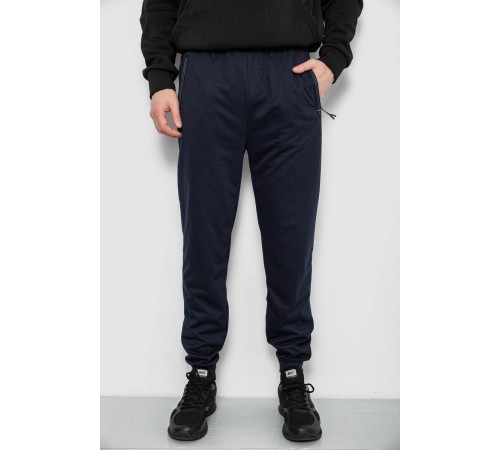 Спортивные штаны мужские, цвет синий, 244R435