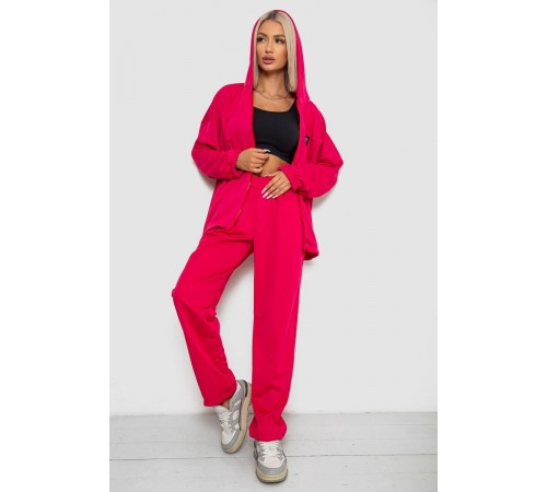 Спортивний костюм жіночий, колір малиновий, 238R114-3