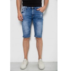 Шорты мужские джинсовые, цвет синий, 244RLS22-0209X