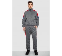 Спортивний костюм чоловічий двонитка, колір сірий, 129R5215