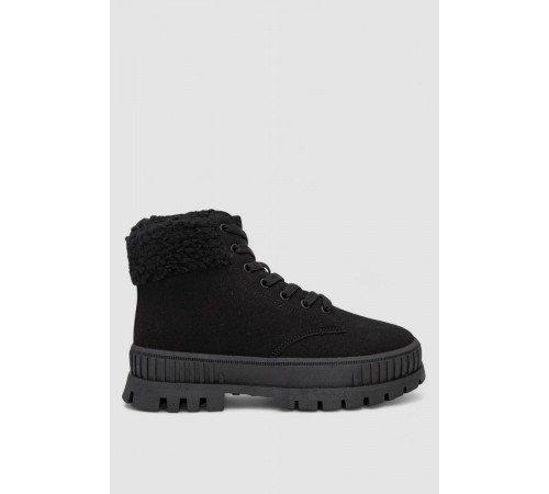 Черевики жіночі зимові на хутрі, колір чорний, 248RCX1750-2