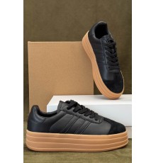 Кросівки жіночі демісезонні, колір чорний, 248RCX1570