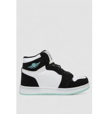 Кросівки жіночі зимові на хутрі, колір біло-чорний, 248RHB470-5