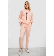 Спортивный костюм женский двухнитка, цвет персиковый, 214R1419-001