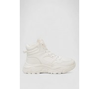 Кросівки жіночі зимові на хутрі, колір білий, 248RDM10