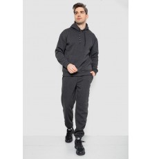 Спорт костюм мужской на флисе, цвет темно-серый, 190R235