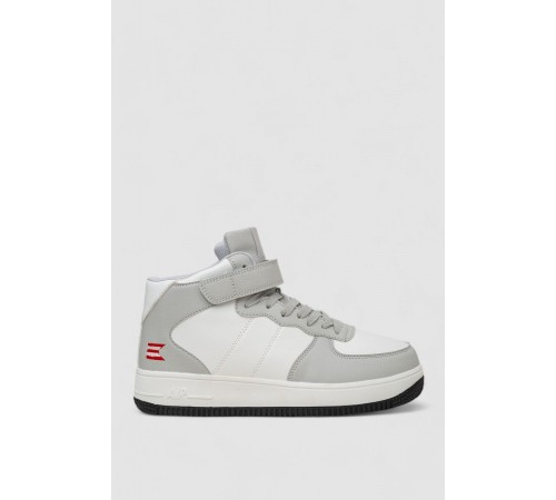 Кросівки чоловічі зимові на хутрі, колір біло-сірий, 248RCX630