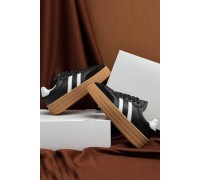 Кроссовки женские демисезонные, цвет черно-бежевый, 248RCX1580-3