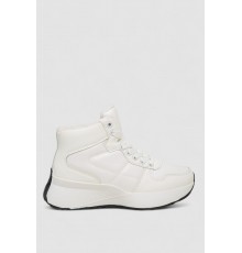 Кросівки жіночі зимові на хутрі, колір білий, 248RXM16