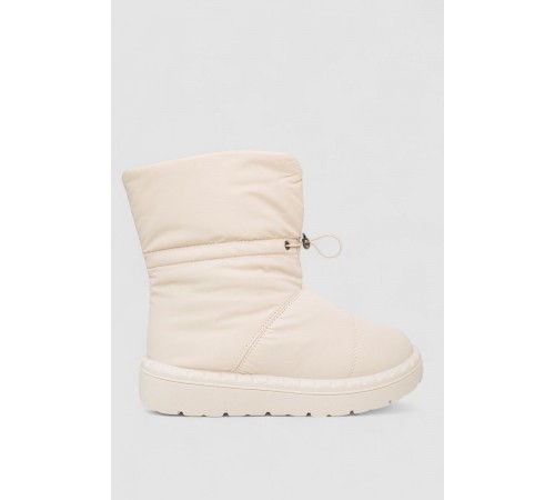 Дутики жіночі зимові на хутрі, колір бежевий, 248RFM200