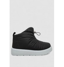 Дутики жіночі зимові на хутрі, колір чорно-сірий, 248RFM400-5