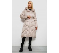 Куртка женская зимняя, цвет бежевый, 244R5612