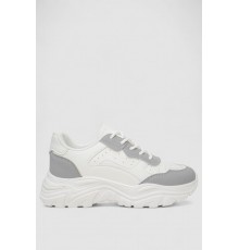 Кросівки жіночі, колір біло-сірий, 248RA90 Кросівки жіночі, колір біло-сірий, 248RA90