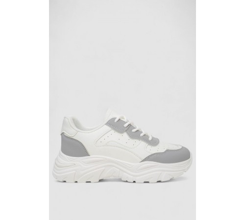 Кросівки жіночі, колір біло-сірий, 248RA90