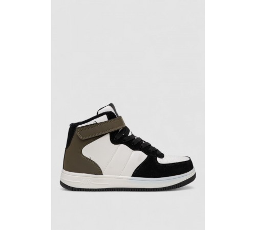 Кросівки жіночі зимові на хутрі, колір біло-зелений, 248RHB440