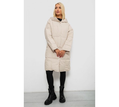 Куртка жіноча зимова, колір світло-бежевий, 244R8832