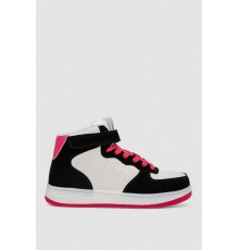 Кросівки жіночі зимові на хутрі, колір біло-рожевий, 248RHB440