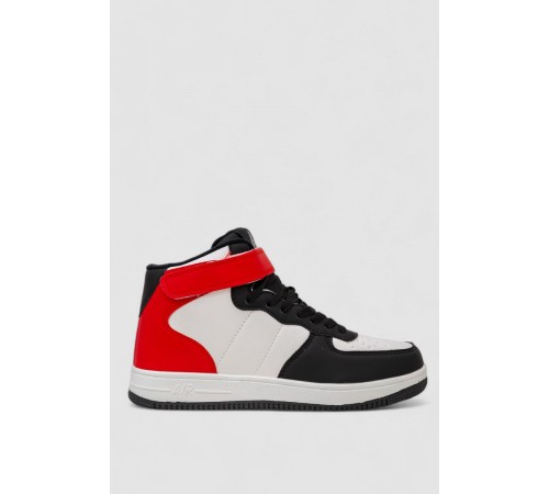 Кросівки чоловічі зимові на хутрі, колір біло-червоний, 248RH1020