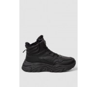 Кроссовки женские зимние на меху, цвет черный, 248RDM10