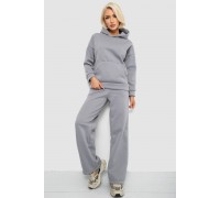 Спортивний костюм жіночий на флісі, колір сірий, 257R87