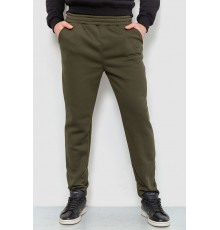 Спорт чоловічі штани на флісі, колір хакі, 238R56910