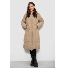 Куртка жіноча двостороння зимова, колір бежевий, 244R24115